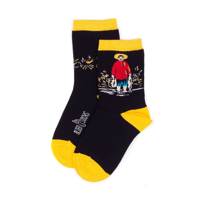 Pirosmani Fisherman Socks