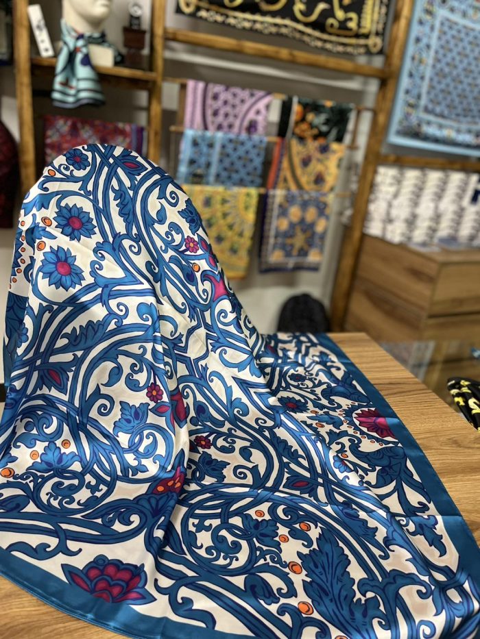 Flower Pattern Scarf — view 3