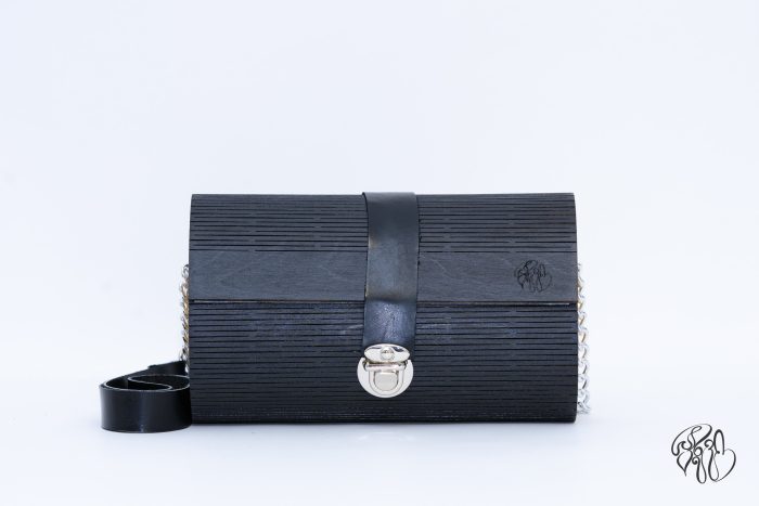Sabnevi-Made Georgian Wooden Box Clutch With Intricate Design