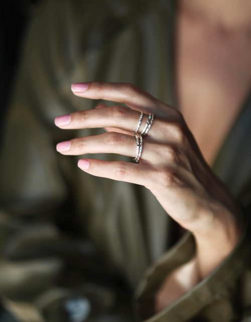 Handmade 925 sterling silver ring band